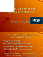 Chap 6 Objectives and Principels of Planning