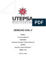 Cuestionario Derecho Civil V