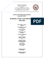 School Pupil Government: Manga Integrated School School ID: 501377