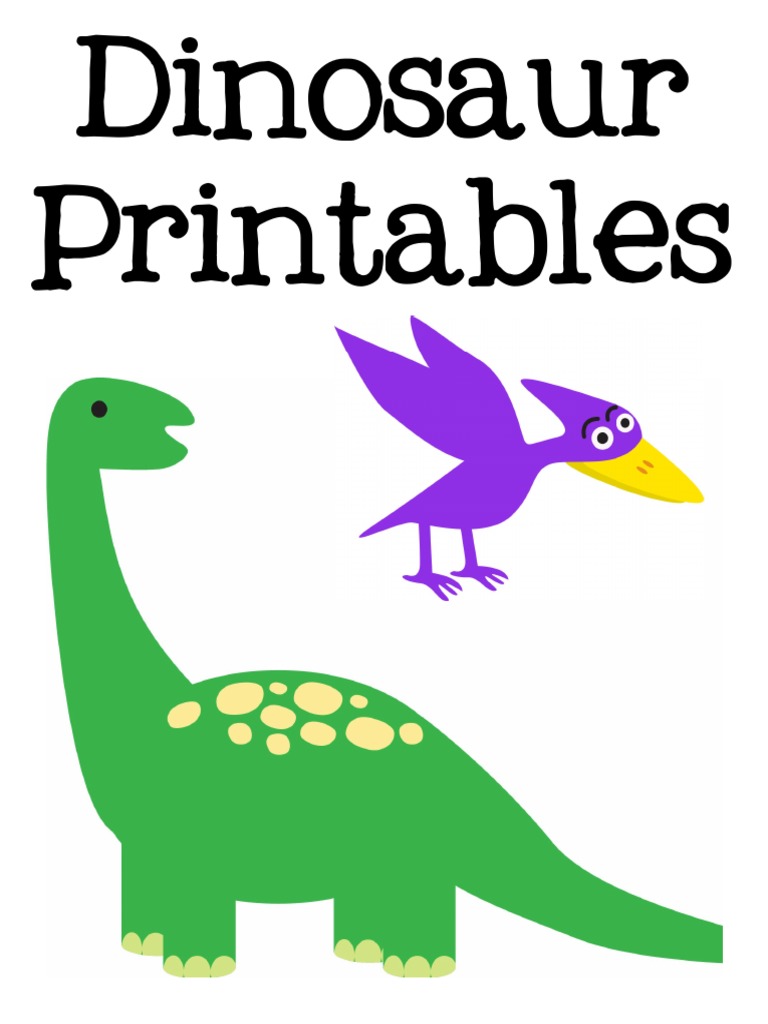 Dinosaur Printables | PDF | Literacy | Phonics