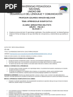 Aprendizaje Significativo