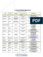 Liste Medecins Francophones v2020