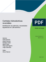 Centrales Hidroelectricas Reversibles Identificacion de Potencial y Necesidades Regulatorias en Latinoamerica