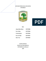 Metode Penelitian Linguistik 9 April