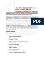 Suicidio y Cuidados de Enfermeria