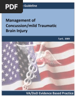 Download VA DoD Management of Concussion Mild Traumatic Brain Injury by cirtest SN58628621 doc pdf