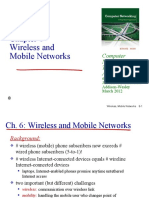 Wireless and Mobile Networks: Computer Networking: A Top Down Approach