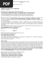 Prova a Curta Faculdade