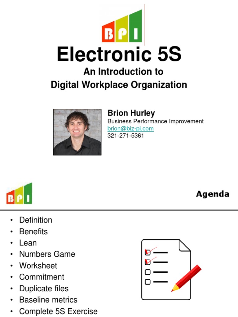 Digital 5S: Organizing Workspaces Efficiently | PDF | Computer File ...