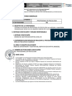 TDR - CAS N°011-IV - Profesional PSICOLOGIA