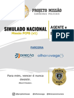 03 Simulado Missao PCPB V1 Agente Escrivao