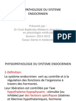Physiopath Du Système Endocrinien - PPTX 2