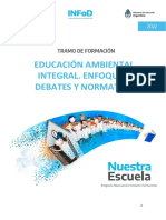 Educación ambiental integral: enfoques, debates y normativa