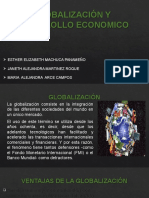 GLOBALIZACIÓN Y DESARROLLO ECONOMICO Presentacion