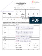 Química General Control Deberes