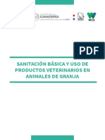 Sanitacion Basica y Uso de Productos Veterinarios en Animales de Granja