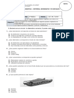 Prueba Sumativa Historia