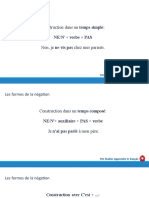 2.1 A1 - 24 Les Formes de La Négation PDF