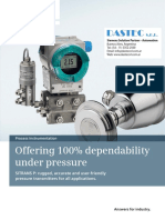 Offering 100% Dependability Under Pressure