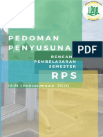 Pedoman Penyusunan RPS