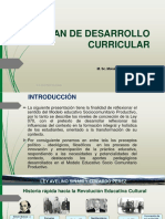 Desarrollo Curricular en El Mescp