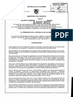 Decreto 1622 Del 05 de Agosto de 2022