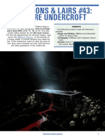 DMDave - Dungeons & Lairs 43 - Vampire Undercroft - Free Version