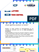 Análisis de textos: ideas principales y secundarias