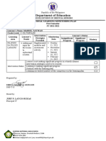 Individual Learning Monitoring Plans