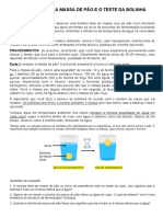 Roteiro Experiencia Fermentacao e Bolinha de Massa de Pao