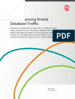 Load Balancing Oracle Database Tra C: White Paper