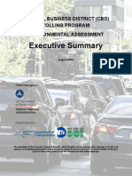 Congestion Pricing EA Executive Summary FINAL 08-2022