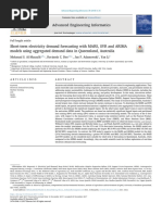 Short-Term Electricity Demand Forecasting With MARS, SVR and ARIMA