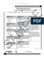 Key West Democrat Sample Ballot Primary Election 2022