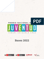 Bases Del Premio Nacional de La Juventud 2022