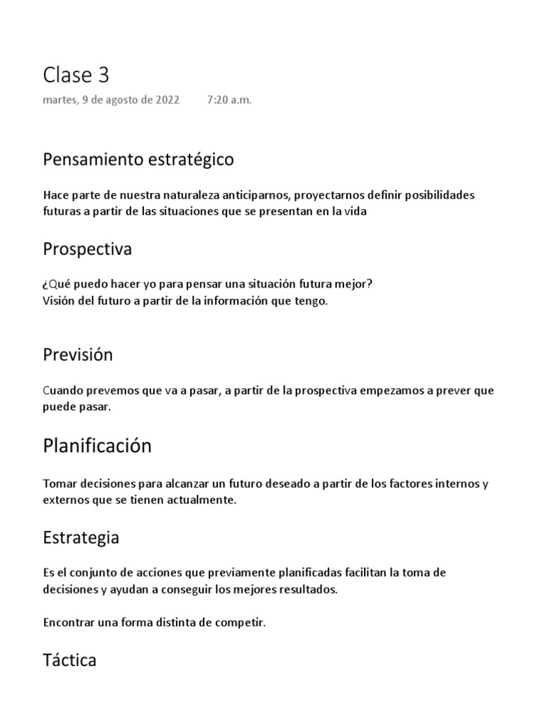 Clase 3 | PDF | Crecimiento personal y profesional