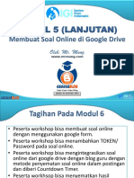 MODUL5-Membuat Soal Online Di Google Drive