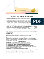 Contrato de Prestação de Serviço e Parceria - Guilherme