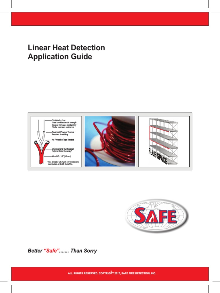 Guia General Linear Heat Detection Application Guide PDF Fire