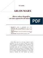 Biografia de Marx. Por Lenin