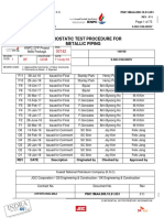 Hyd - Test Pro For Metalic Pipoing