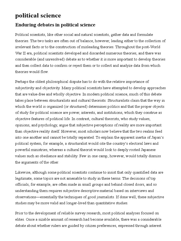 enduring-debates-in-political-science-pdf-political-science-science
