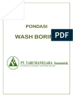 Metode Wash Boring Tarumanegara