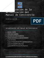 Socialización de La Actualización Del Manual de Convivencia ALUMNOS