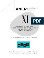 Libro de La XL Asamblea Nacional, Maldonado, Mayo 2022-1