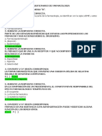 Cuestionario de Farmacologia 1ef B