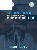 Telangana Electric Vehicle and Energy Storage Policy