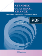 Extending Educational Change International Handbook of Educational Change Compress