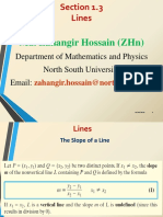 Md. Zahangir Hossain (ZHN) : Department of Mathematics and Physics North South University Email