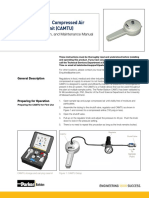 Parker Balston Compressed Air Microbial Test Unit (CAMTU) : Installation, Operation, and Maintenance Manual